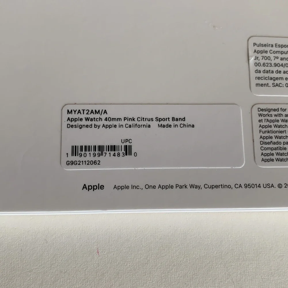 Apple Watch Band - Sport Band (40mm)